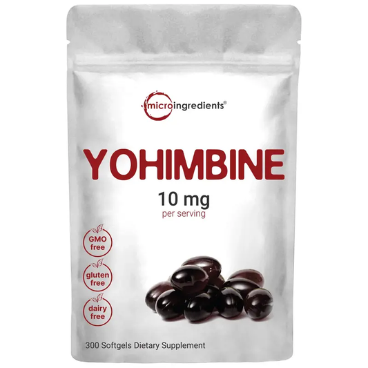 Yohimbine 10mg, 300 Softgels