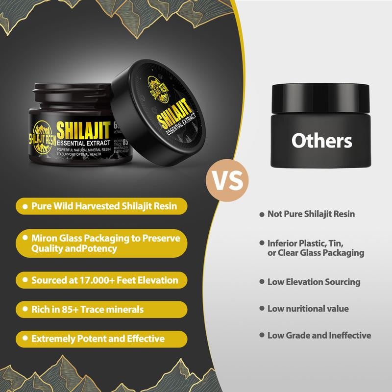Shilajit Pure Himalayan Organic Shilajit Resin - Gold Grade 100% Shilajit Supplement -  Immunity, 50 Grams